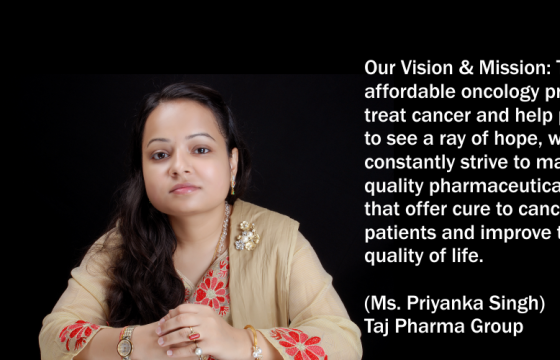 Working For a healthier world (Ms. Priyanka Singh) Taj Pharma Group  Taj Agro Products